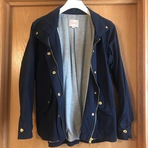 LOFT Navy Utility Jacket